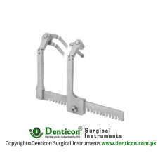 Caspar Retractor Only Wity Key Ref:- RT-960-02 Stainless Steel,